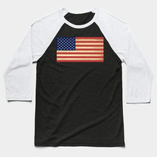 USA Old Flag Design. Baseball T-Shirt